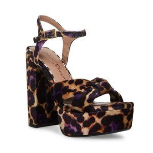 Betsey Johnson Leopard Block Heel